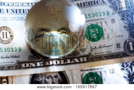 Usd Dollar Bill Eye