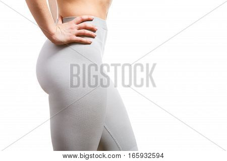 Gorgeous Lady Showing Backside.