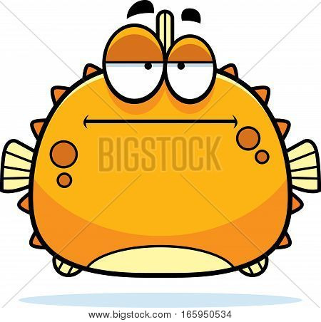 Bored Little Blowfish