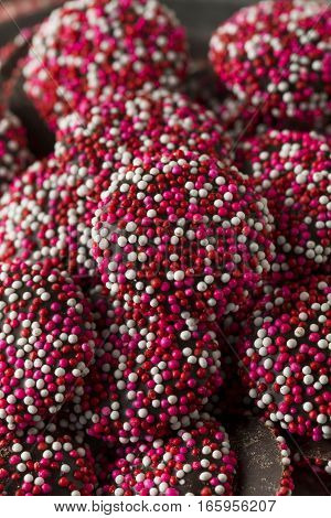 Valentine's Red And White Chocolate Nonpareils