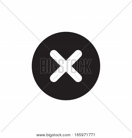 Cross Sign Red Element