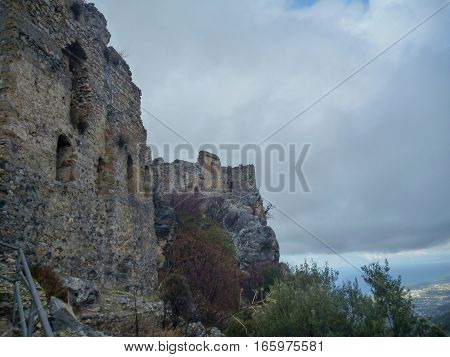 Mediaval Fort St Hilarion Castle
