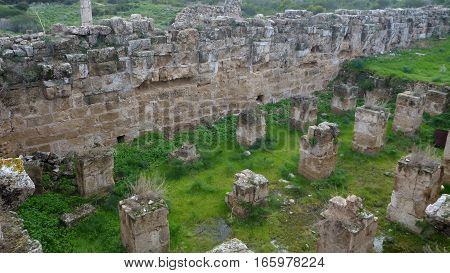 Ancient Greek Archeological Site Salamis