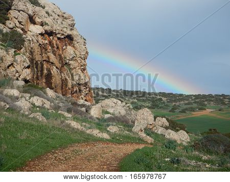 Beautiful Rocky Shore Of Cyprus
