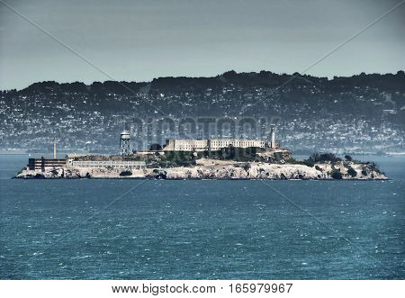 The famous prison by Alcatraz Island - San Francisco