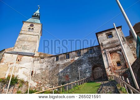 Medieval  Gussing Castle In Austria, Owned By The Batthyány Family