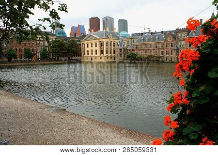 Binnenhof Palace - Dutch Parlament In The Hague (den Haag). Netherlands (holland)
