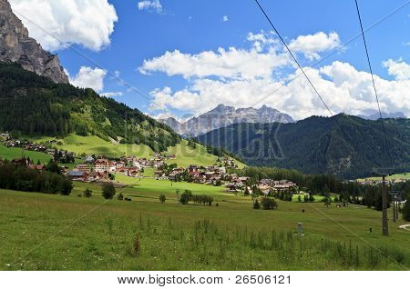 Colfosco, Badia Valley, Italien