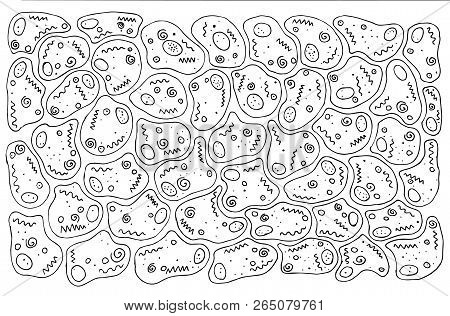 Wall Composed Of A Bunch Of Cells