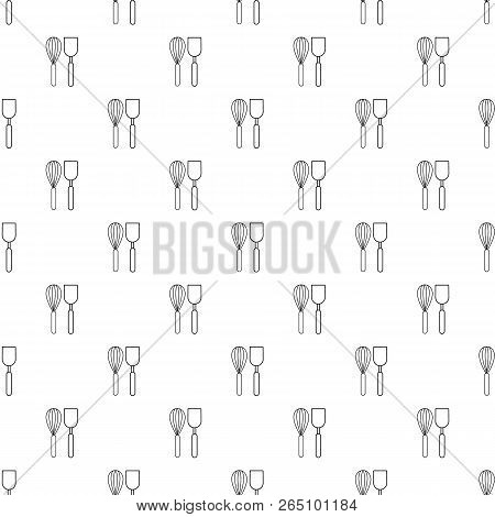 Cutlery Bake Pattern Seamless Repeating For Any Web Design