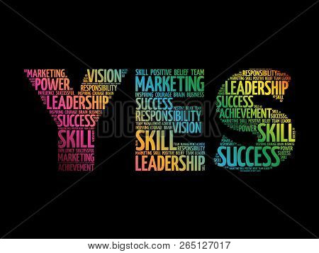 Yes Word Cloud Collage, Business Concept Background