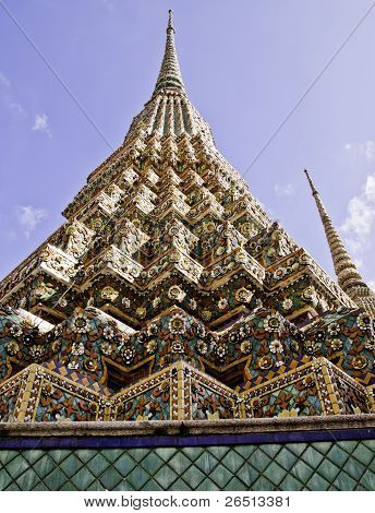 Pra-chetupon chrám Bangkok Thajsko