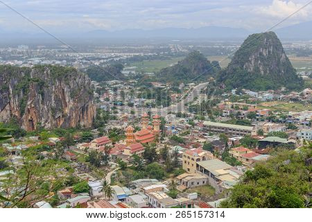View From Marble Mountains Da Nhang, Vietnam