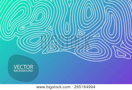 Background Abstraction Abstract Blue And Purple Pattern. Vector