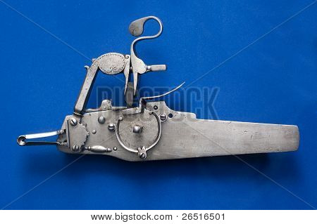 Oude flintlock pistool