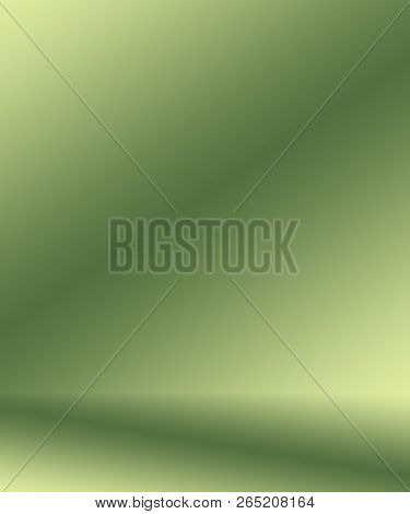 Abstract Blur Empty Green Gradient Studio Well Use As Background, Website Template, Frame, Business 