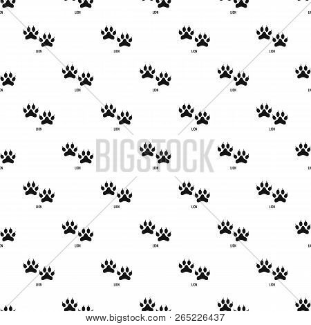 Lion Step Pattern Seamless Vector Repeat Geometric For Any Web Design