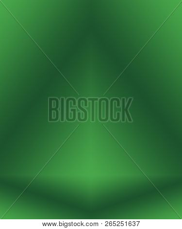 Abstract Blur Empty Green Gradient Studio Well Use As Background, Website Template, Frame, Business 