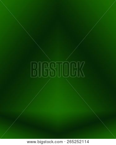 Abstract Blur Empty Green Gradient Studio Well Use As Background, Website Template, Frame, Business 