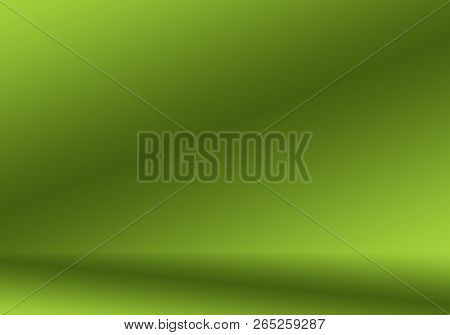 Abstract Blur Empty Green Gradient Studio Well Use As Background, Website Template, Frame, Business 