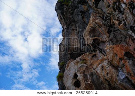 Stone Caves On The Island, Phuket, Thailand
