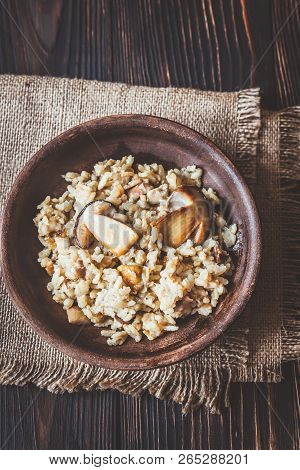 Risotto With Porcini Mushrooms