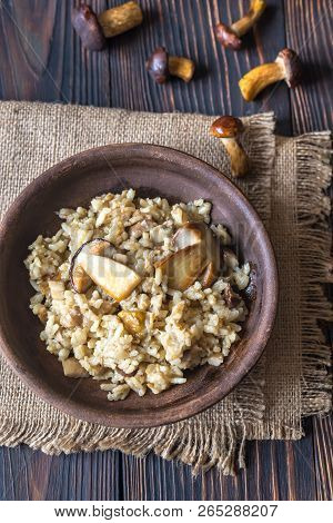 Risotto With Porcini Mushrooms