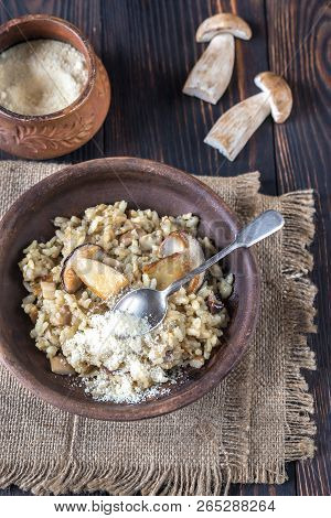Risotto With Porcini Mushrooms
