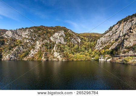 Amazing Autumn Ladscape Of The Krichim Reservoir, Rhodope Mountains, Plovdiv Region, Bulgaria
