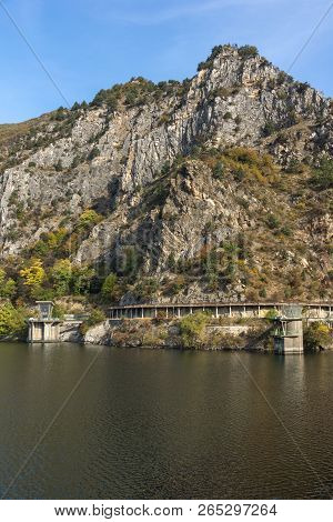 Amazing Autumn Ladscape Of The Krichim Reservoir, Rhodope Mountains, Plovdiv Region, Bulgaria