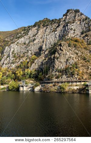Amazing Autumn Ladscape Of The Krichim Reservoir, Rhodope Mountains, Plovdiv Region, Bulgaria