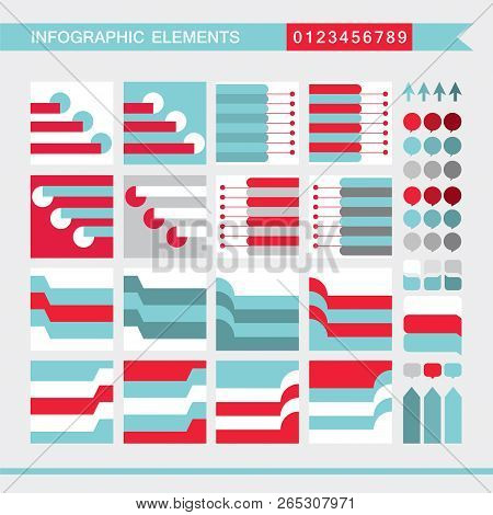 Iinfographic Elements. Design Template For Your Concept. Vector Illustration