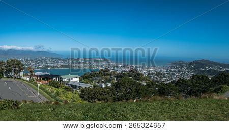 View Towards Wellington Airport And Lyall Bay From Mount Victoria, Wellington New Zealand