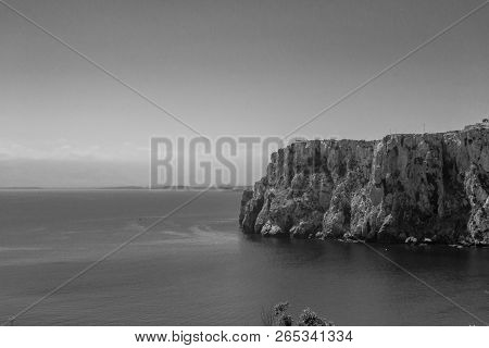 Houcima Beach And Waves And Rocks