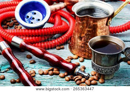 Hookah With Aroma Coffee