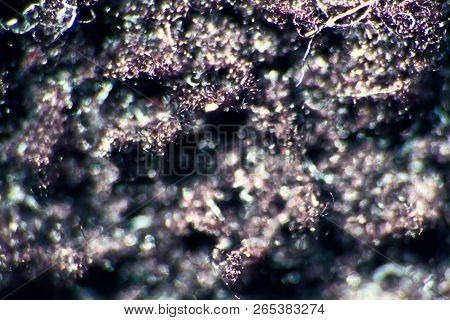 Macro Backgrounds Of Natural And Artificial Fabric