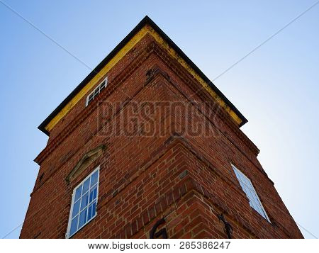 Historic Typical Classical Built Mansion Manor House On Fyn Funen Island Denmark