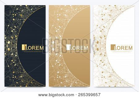 Chocolate Bar Packaging Set. Trendy Luxury Product Branding Template With Label Pattern For Packagin