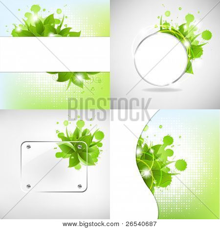 Abstrakt baggrund med Blots, vektor Illustration