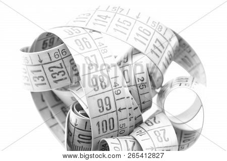 Blur Red  Tape Measure