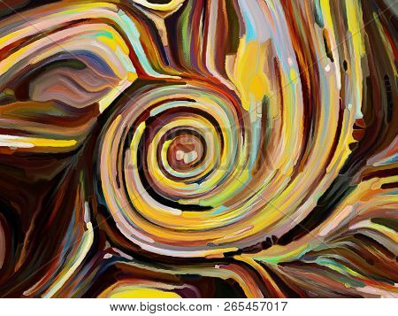 Magic Of Iridescent Color Glass