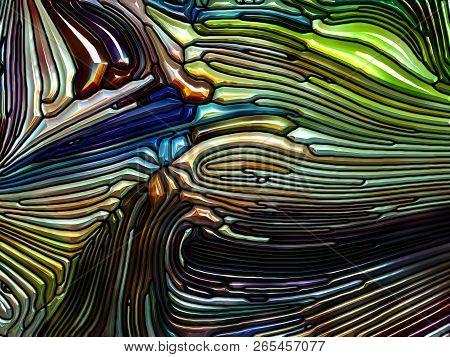 Quickening Of Iridescent Glass