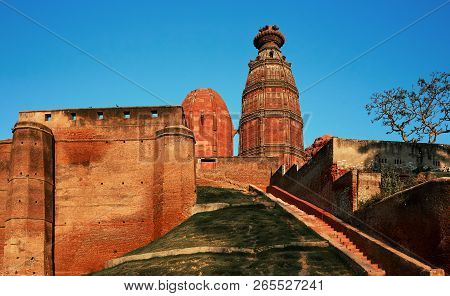 Radha Madan Mohan Temple In The Holy City Of Vrindavan. India.