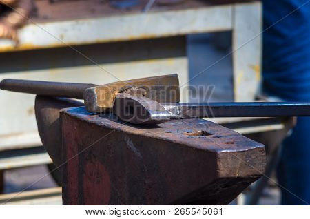 Blacksmith Tools And Fixtures For Hand Forged Metal