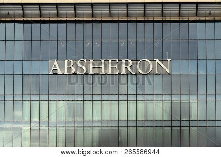 15-10-2018 Baku.azerbaijan.hotel Absheron Marriott Located On The Shores Of The Caspian Sea.