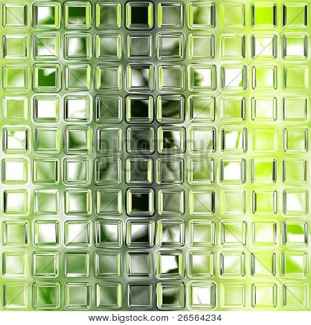 Vetro ultraliscio verde piastrelle texture sfondo, cucina o bagno concetto