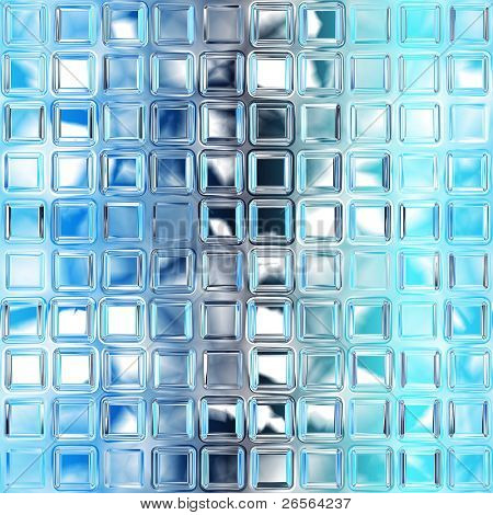 Vetro ultraliscio blu piastrelle texture sfondo, cucina o bagno concetto