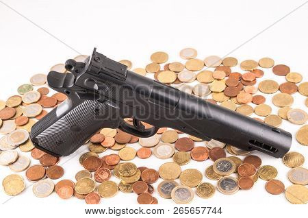 Gun And Bullets, Beautiful Photo Digital Picture