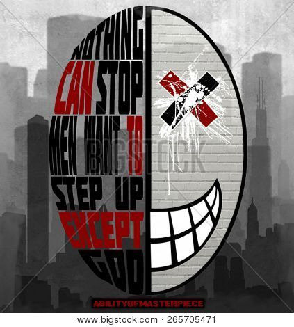 mask smile ability of masterpiece character city life
