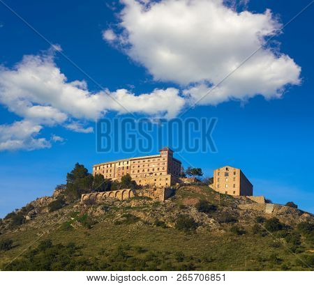 Nuestra Senora del Pueyo monastery in Barbastro of Aragon in Huesca of Spain